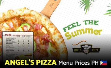 Angel's Pizza Philippines Menu Price