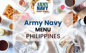 Army Navy Philippines Menu Price