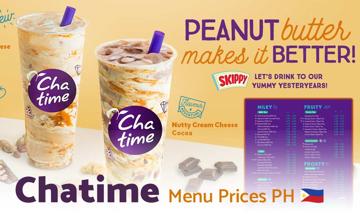 Chatime Philippines Menu Price