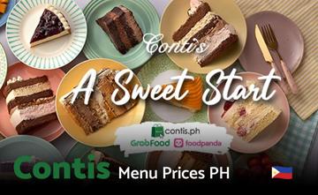 Conti's Philippines Menu Price