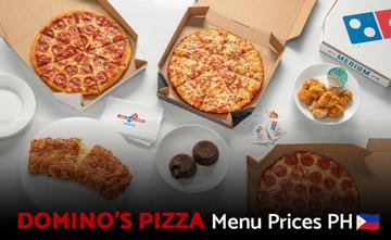 Domino's Pizza Philippines Menu Price