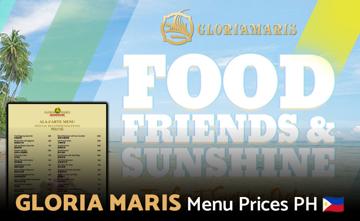 Gloria Maris Philippines Menu Price