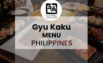 Gyu Kaku Philippines Menu Price