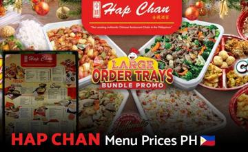 Hap Chan Philippines Menu Price