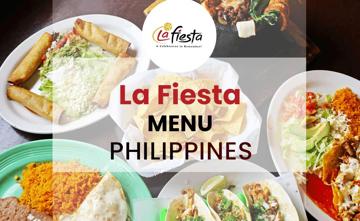 La Fiesta Philippines Menu Price