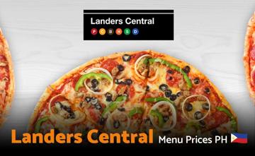 Landers Central Philippines Menu Price