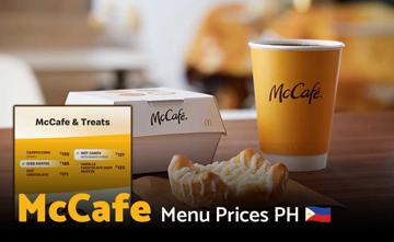 McCafe Philippines Menu Price