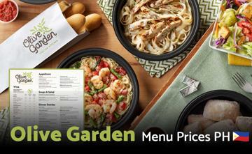 Olive Garden Philippines Menu Price