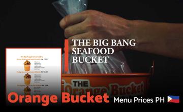 Orange Bucket Philippines Menu Price