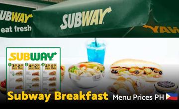 Subway Breakfast Philippines Menu Price