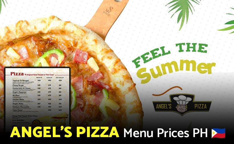Angel's Pizza Menu Prices Philippines 2025
