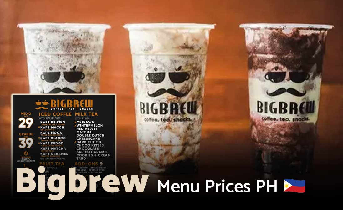 Big Brew Menu Prices Philippines 2025