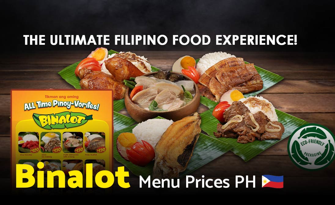 Binalot Menu Prices Philippines 2025