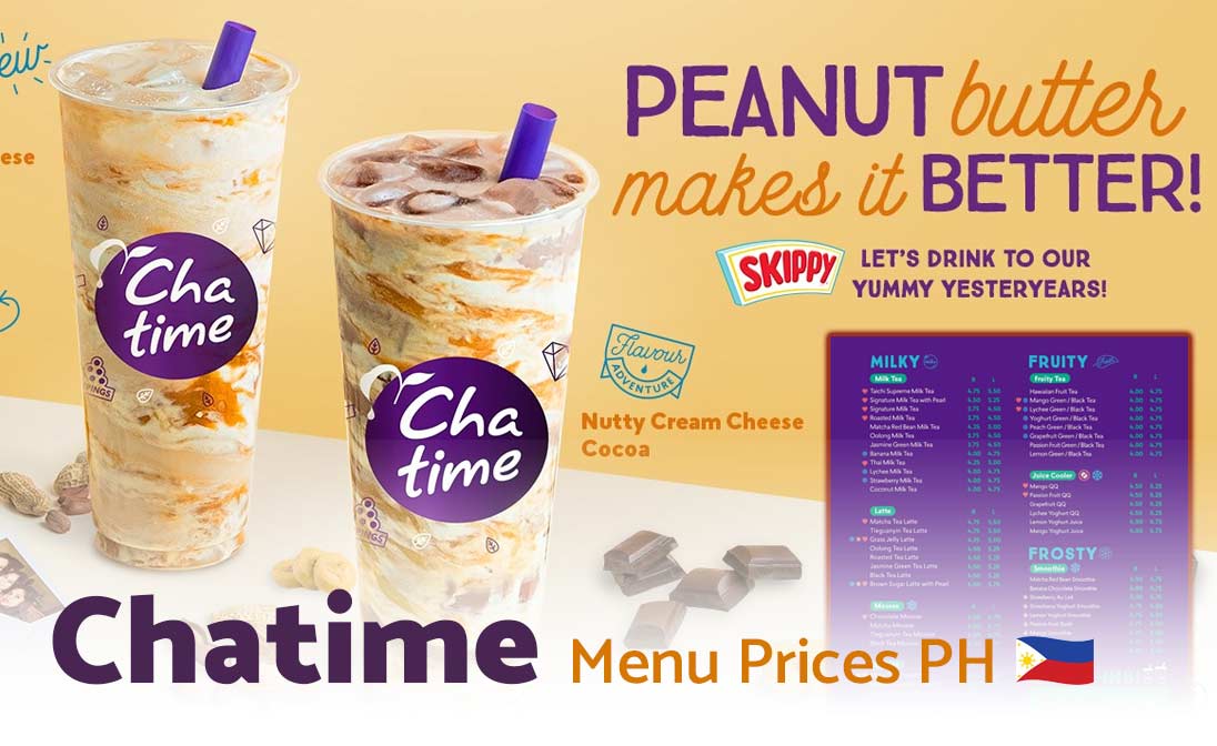 Chatime Menu Prices Philippines 2025