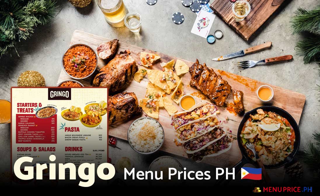 Gringo Menu Prices Philippines 2025