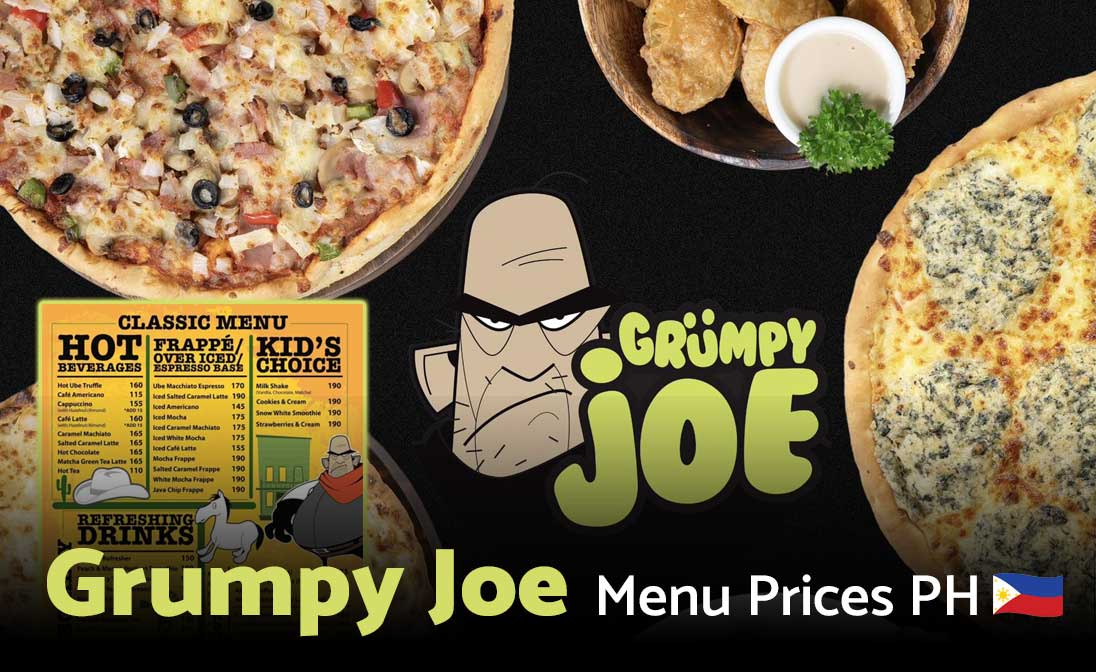 Grumpy Joe Menu Prices Philippines 2025