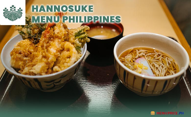 Hannosuke Menu Prices Philippines 2025