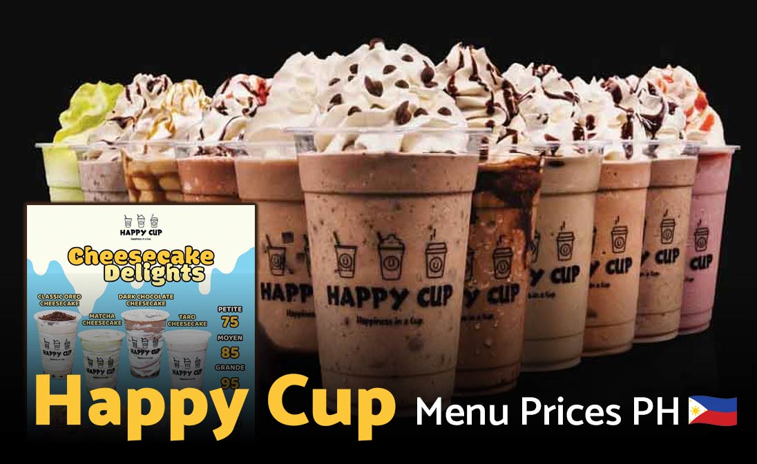 Happy Cup Menu Prices Philippines 2025