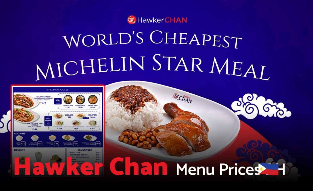 Hawker Chan Menu Prices Philippines 2024