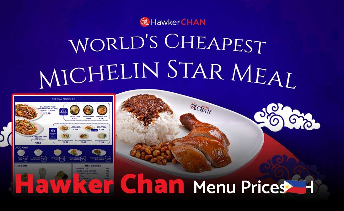 Hawker Chan Menu Prices Philippines 2025