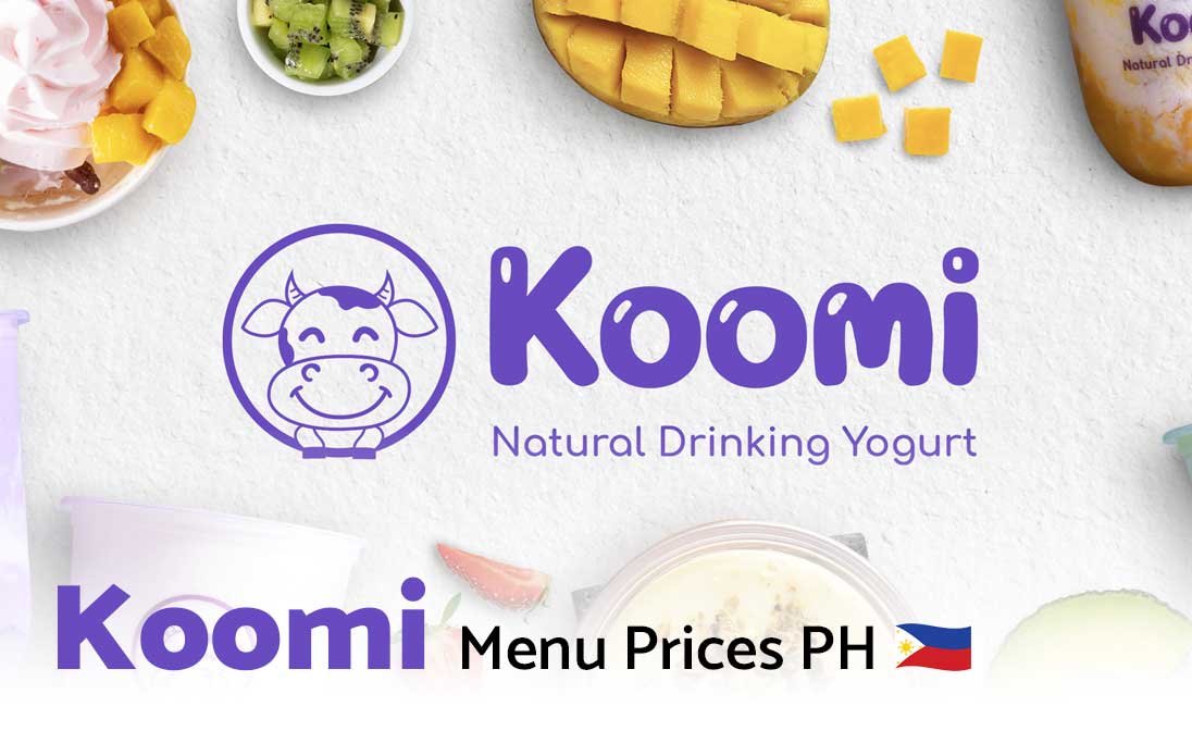 Koomi Menu Prices Philippines 2025