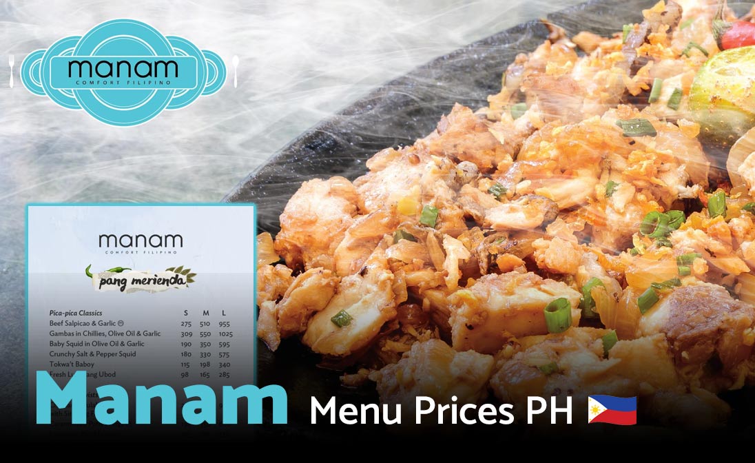 Manam Menu Prices Philippines 2025