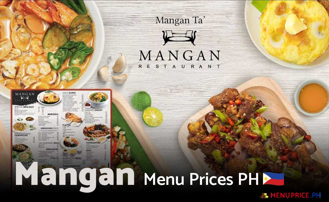 Mangan Menu Prices Philippines 2025