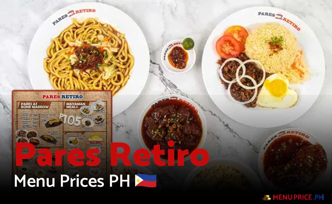 Pares Retiro Menu Prices Philippines 2025