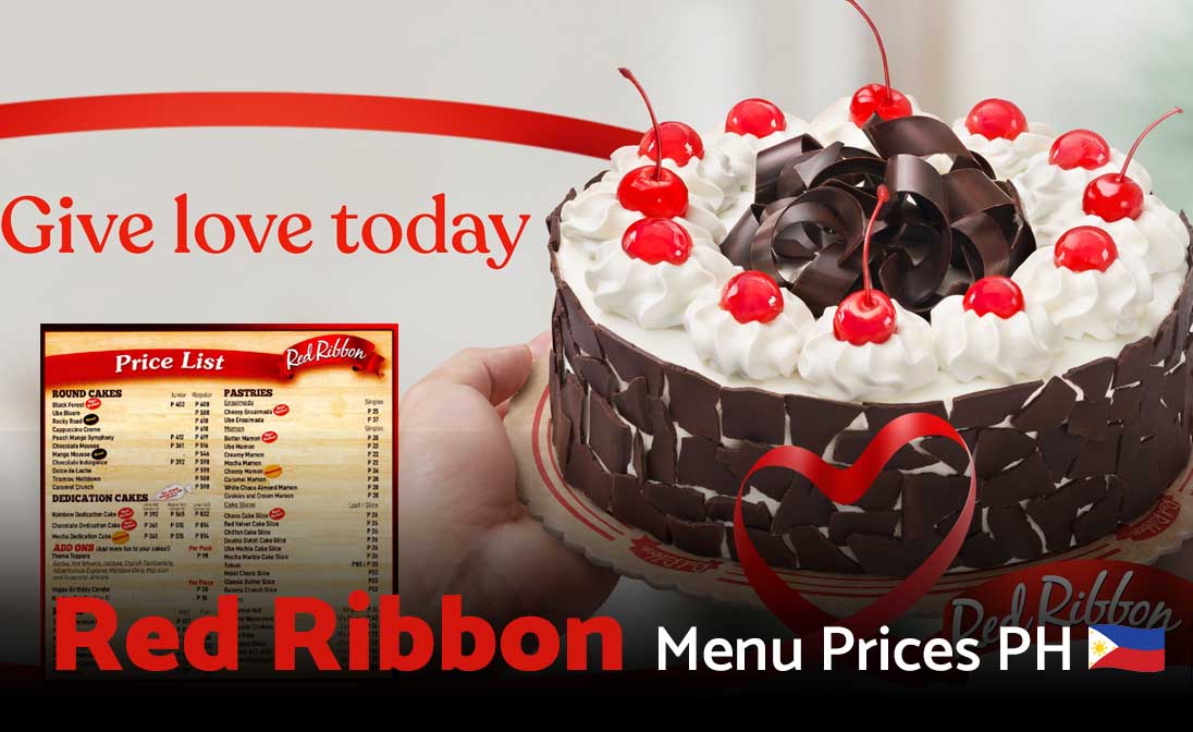 Red Ribbon Menu Prices Philippines 2025