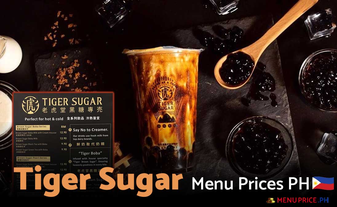 Tiger Sugar Menu Prices Philippines 2025