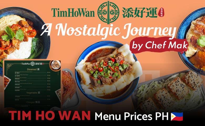 Tim Ho Wan Menu Prices Philippines 2025